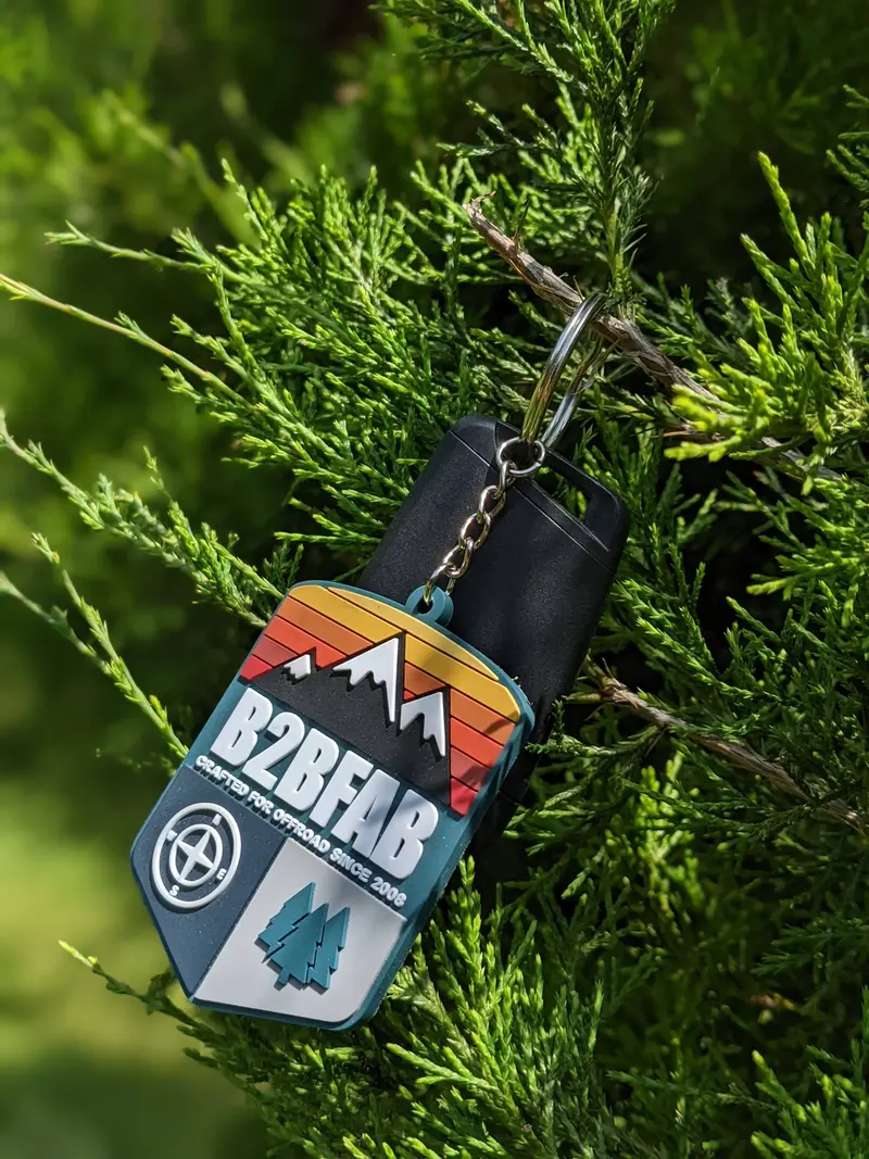 B2bfab "Crafted For Offroad" Key Chain 1