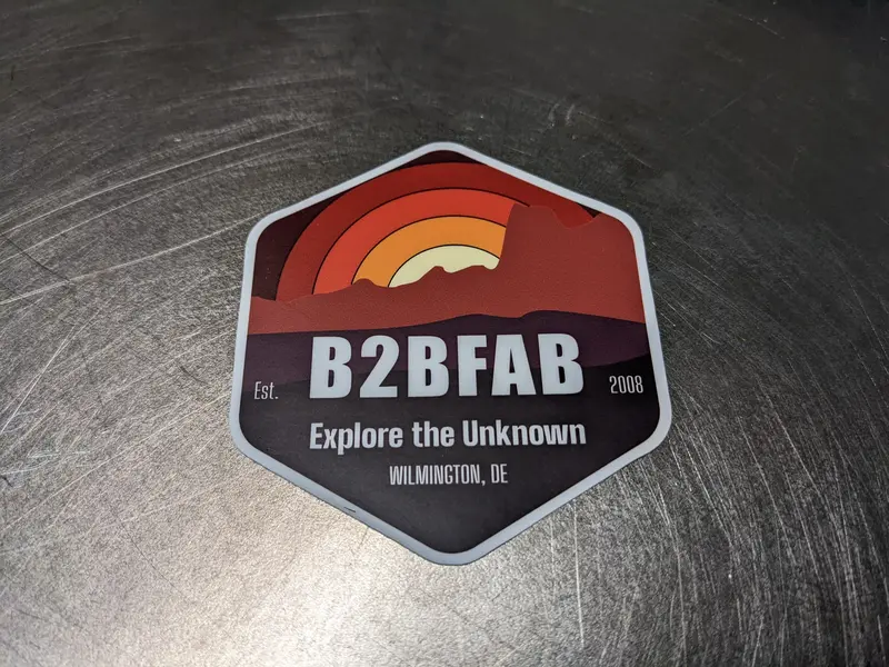 B2bfab Explore The Unknown Die-Cut Sticker 2