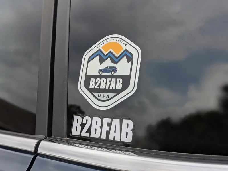 B2bfab Live Life Lifted Die-Cut Sticker 2