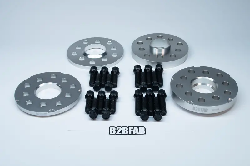 B2bfab Mk4 Flush Wheel Spacer Kit With Hardware For Oem Wheels 10Mm | 20Mm 1