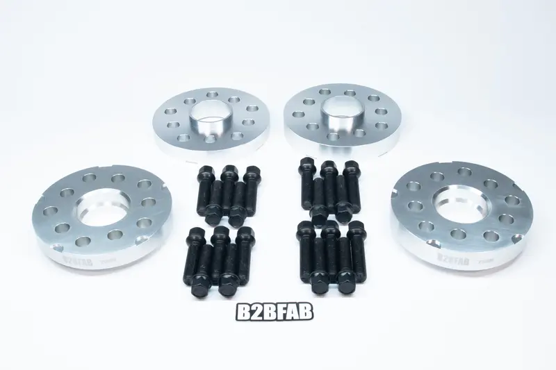 B2bfab Mk5 | Mk6 Flush Plus Wheel Spacer Kit With Hardware 20Mm | 25Mm 1