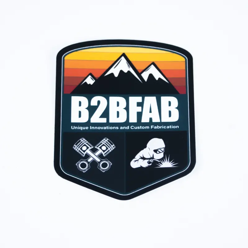 B2bfab Shop Shield Sticker 1
