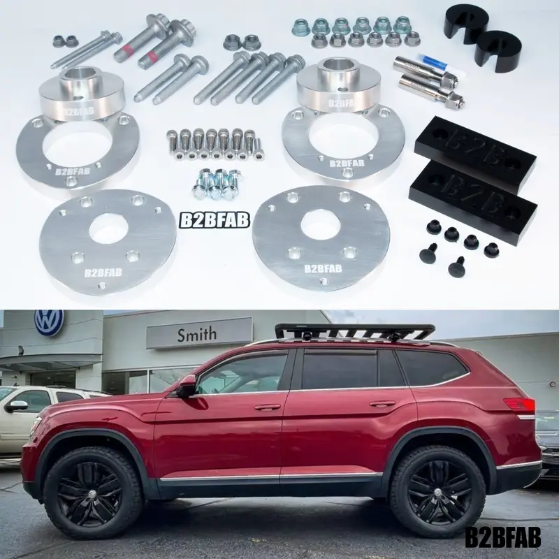 B2bfab Vw Atlas | Atlas Cross Sport 2018 To 2026 Basic Lift Kit Package 1