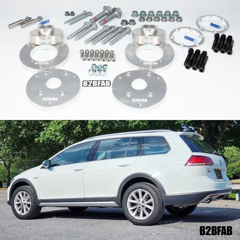 B2bfab Vw Golf Alltrack Mk7 2017 To 2019 Basic Lift Kit Package 1