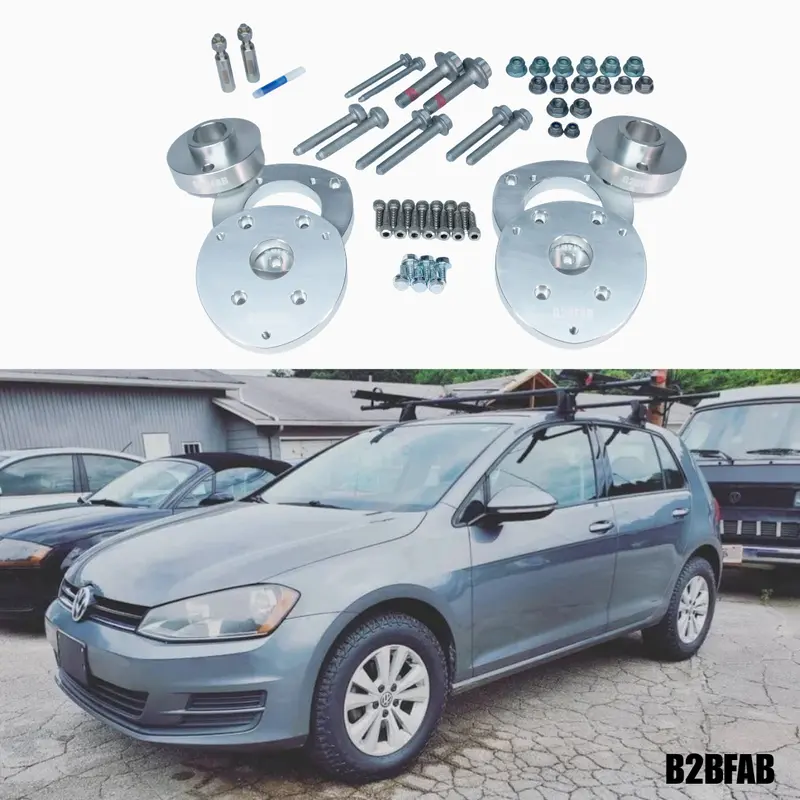 B2bfab Vw Golf | Sportwagen Tdi Mk7 2015 Basic Lift Kit Package 1