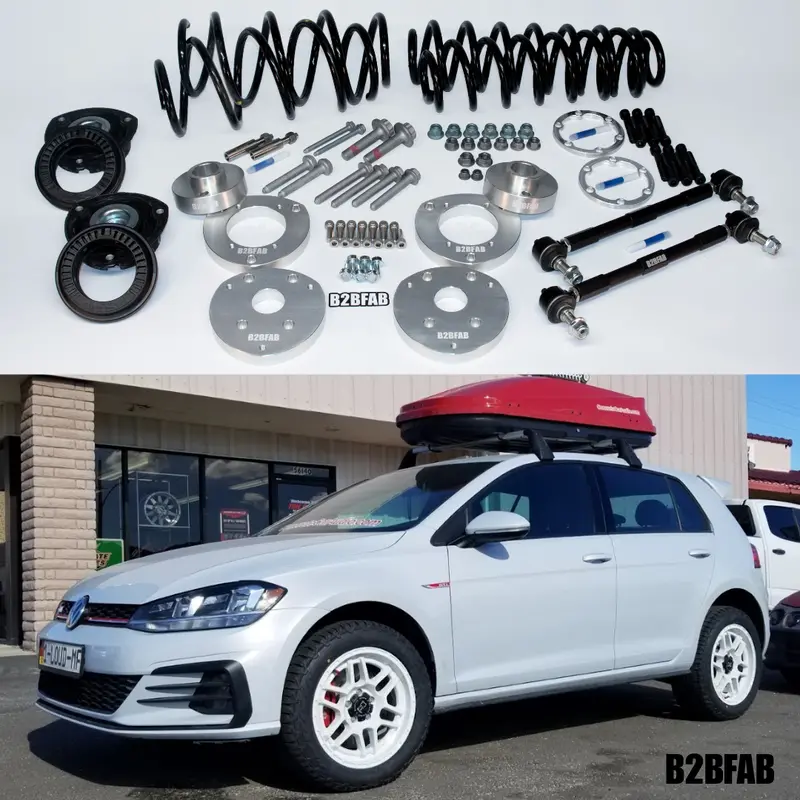 B2bfab Vw Gti Mk7 2015 To 2020 Complete Lift Kit Package 1