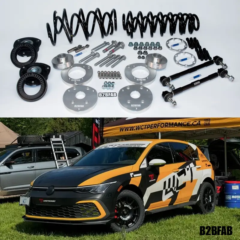 B2bfab Vw Gti Mk8 2022 To 2025 Complete Lift Kit Package 1