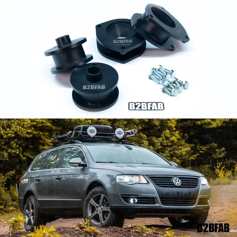 B2bfab Vw Passat B6 | B7 Camber Correcting Lift Kit 1