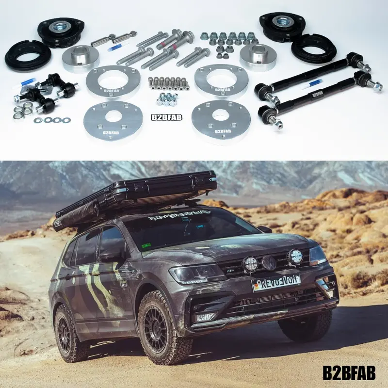 B2bfab Vw Tiguan Mk2 2018 To 2025 Complete Lift Kit Package 1