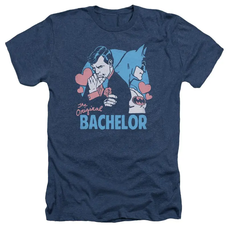 Batman Bachelor Heather T-Shirt 1
