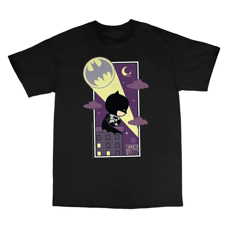 Batman Chibi Bat Signal Toddler T-Shirt 1