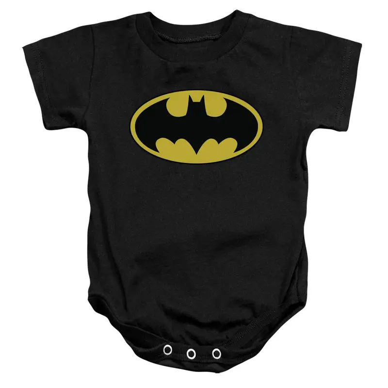Batman Classic Logo Infant Snapsuit 1