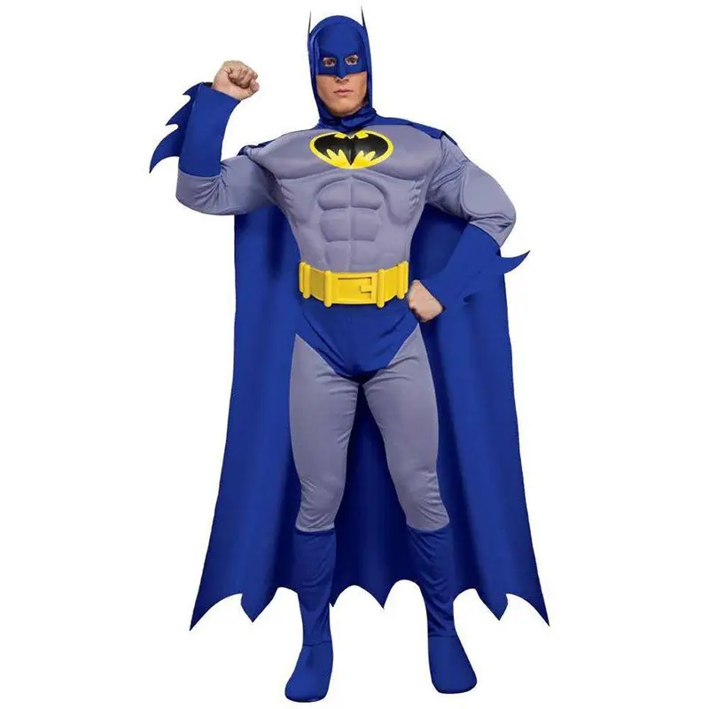 Batman Classic Muscle Chest Adult Costume 1