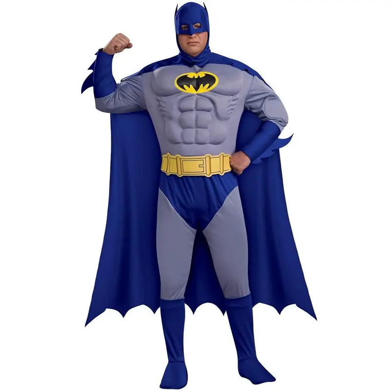 Batman Classic Muscle Chest Adult Plus Size Costume 1
