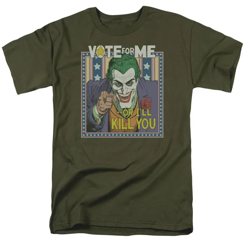 Batman: Dark Detective #1 The Joker Vote For Me T-Shirt 1