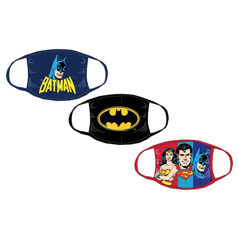 Batman Face Mask 3-Pack 1