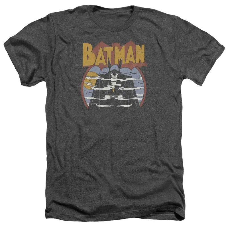 Batman Foggy Heather T-Shirt 1
