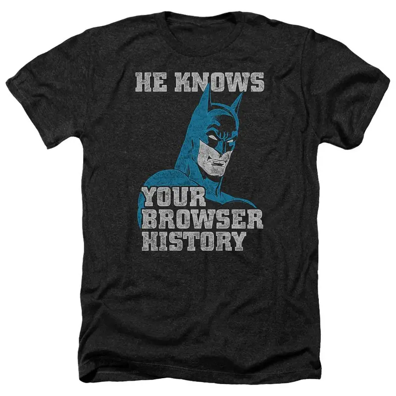Batman Knows Heather T-Shirt 1