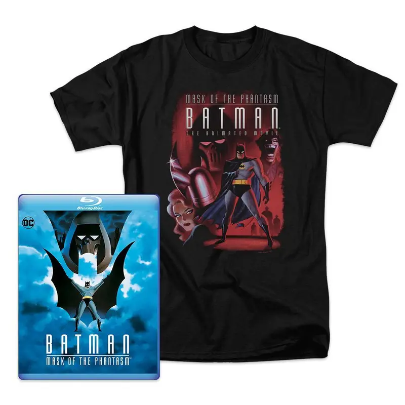 Batman: Mask Of The Phantasm (Exclusive Blu-Ray + T-Shirt Bundle) 1