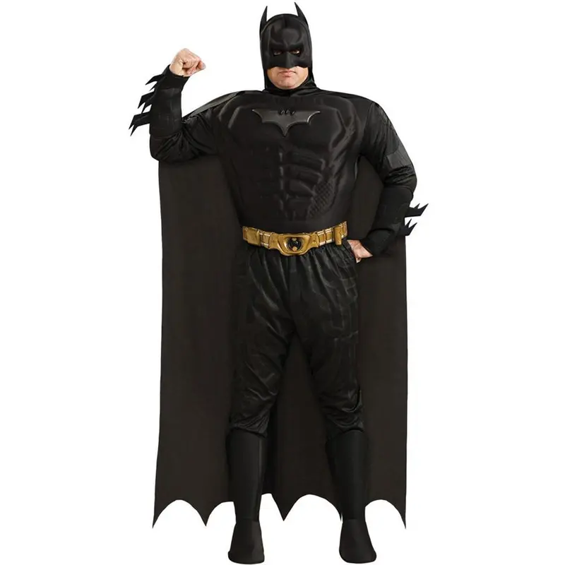 Batman The Dark Knight Rises Muscle Chest Deluxe Adult Plus Size Costume 1
