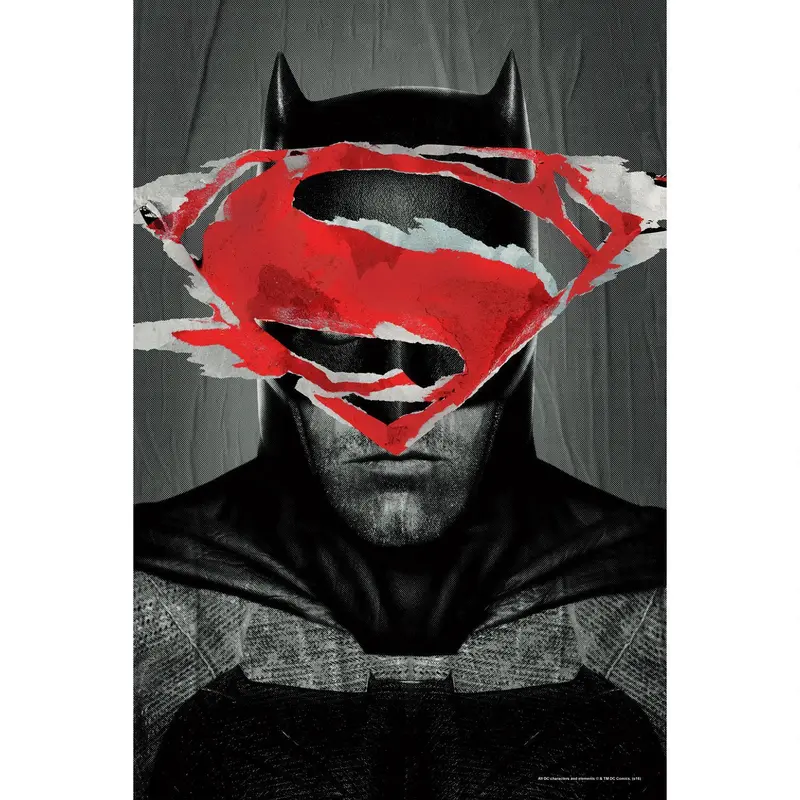Batman V Superman: Dawn Of Justice Batman Rip Poster 1