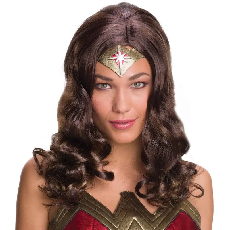 Batman V Superman: Dawn Of Justice Wonder Woman Adult Wig 1