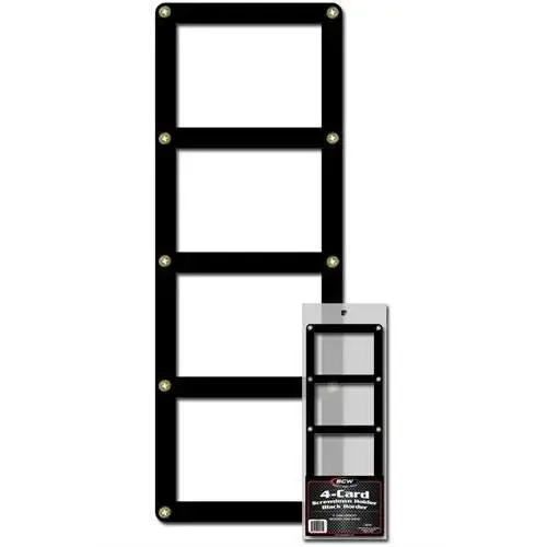 Bcw: 4 Card Screw Down Holder 1