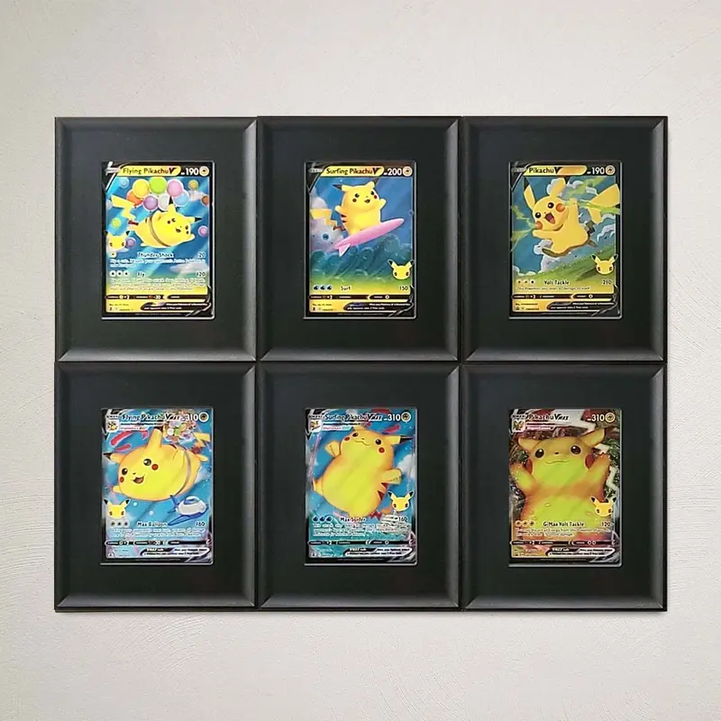 Bcw: Interlocking Card Frames (Black) 1
