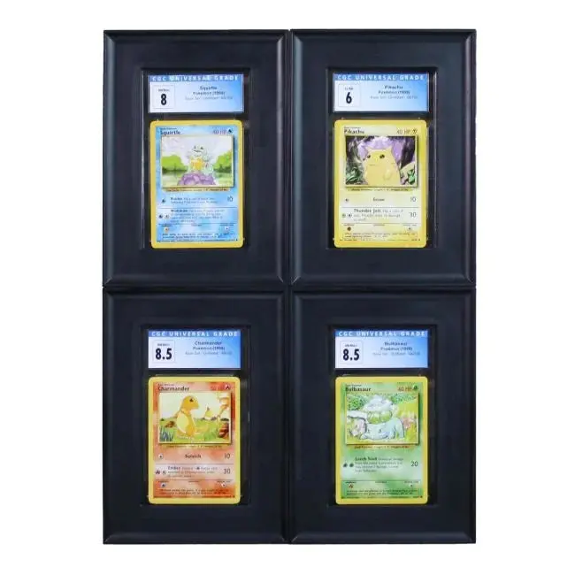 Bcw: Interlocking Graded Card Frames (Black) 1