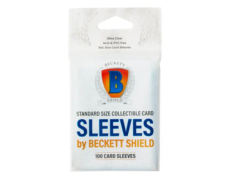 Beckett Shield: Standard Card Sleeves (100 Count) 1