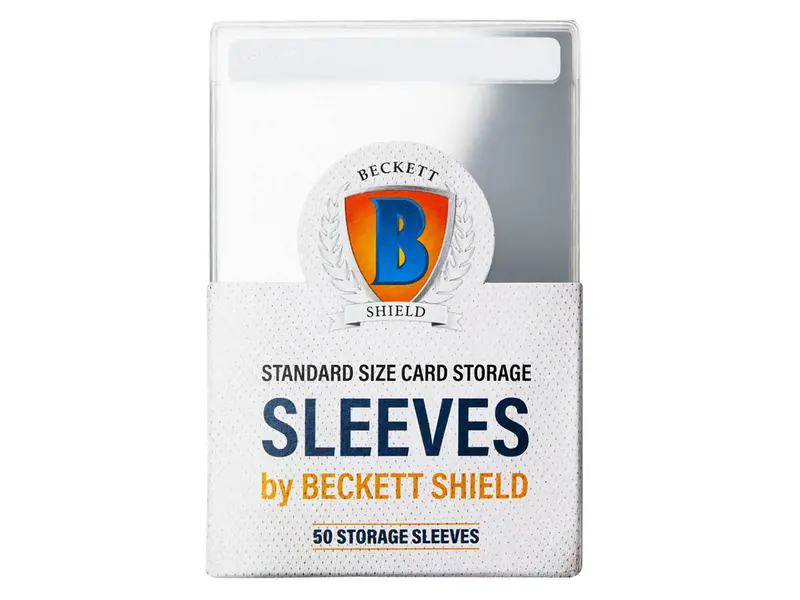 Beckett Shield: Standard Semi-Rigid Card Sleeves (50 Count) 1