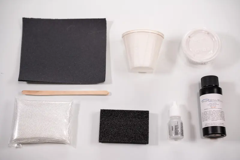 Big Swell Sack Lunch - Micro Uv Polyester Resin Surfboard Repair Kit 1