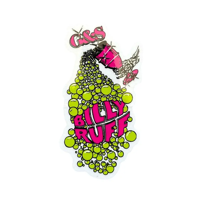 Billy Ruff "Chalice" - Pink & Green 1