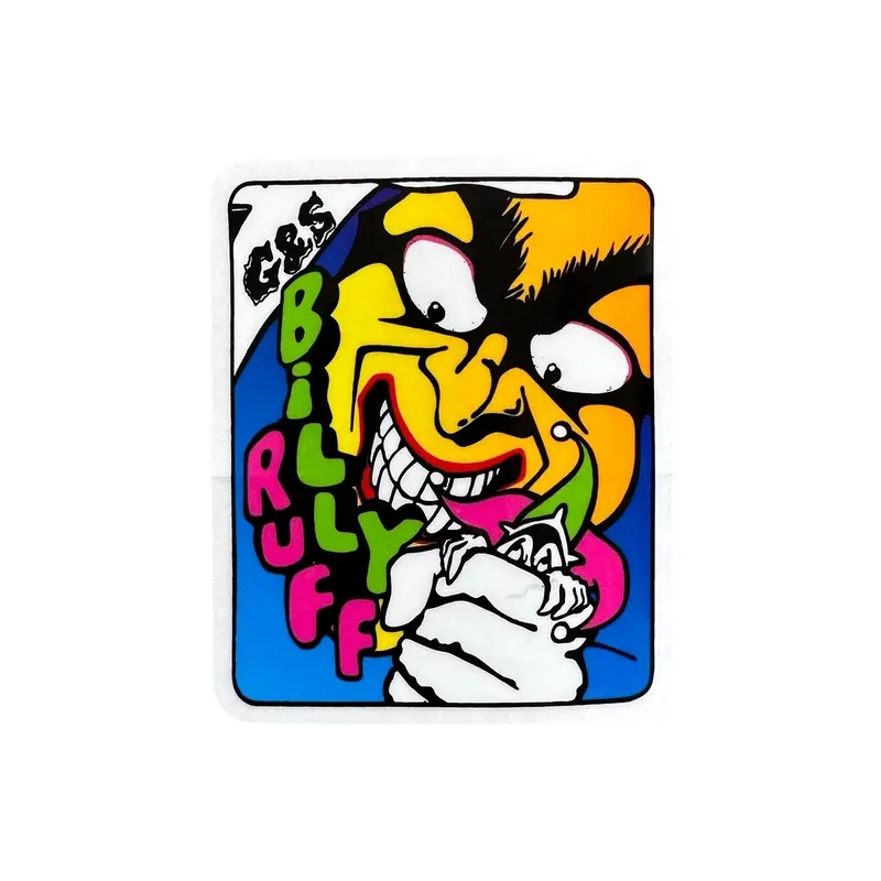 Billy Ruff "Puppet Smash" Sticker - Blue 1