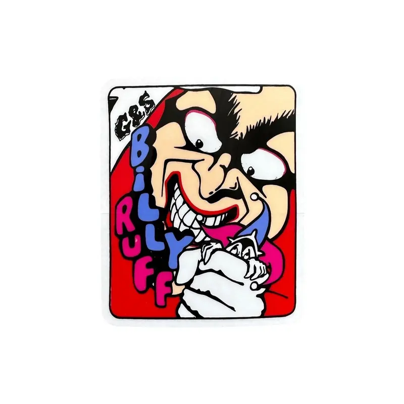 Billy Ruff "Puppet Smash" Sticker - Red 1