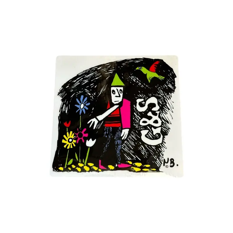 "Bird Man" Neil Blender Sticker 1