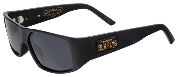 Black Flys Sunglasses Santeria Fly/ Cali Plate W/ Polarized Lens 1