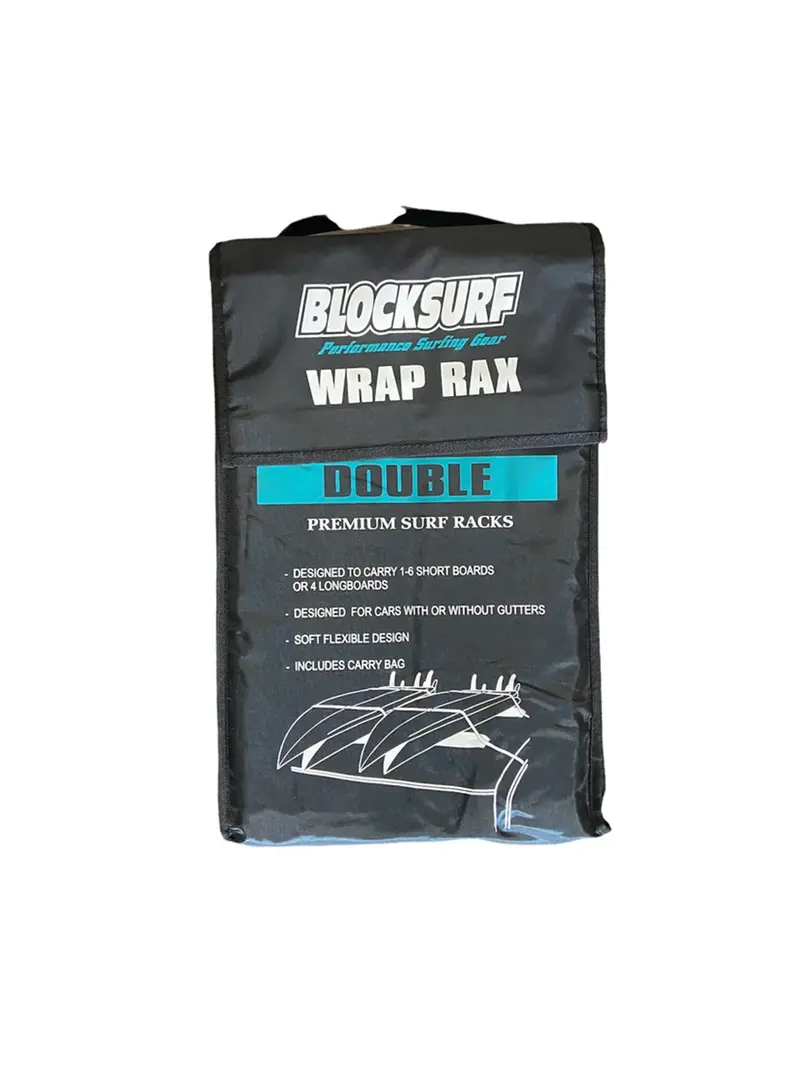 Block Surf Wrap Rax Double Surfboard Rack 1
