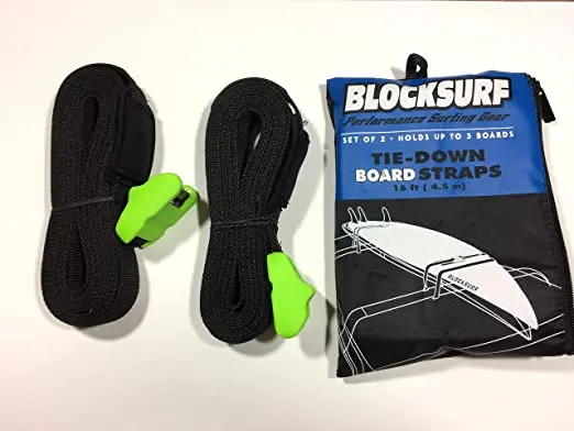 Blocksurf Tie-Down Board Straps (15Ft) 1
