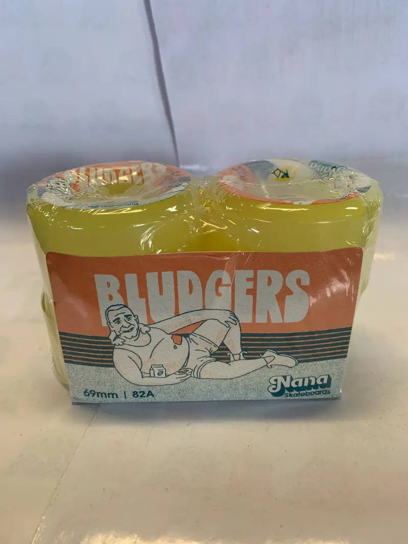Bludger Cruiser Wheels Yellow 69Mm 82A 1