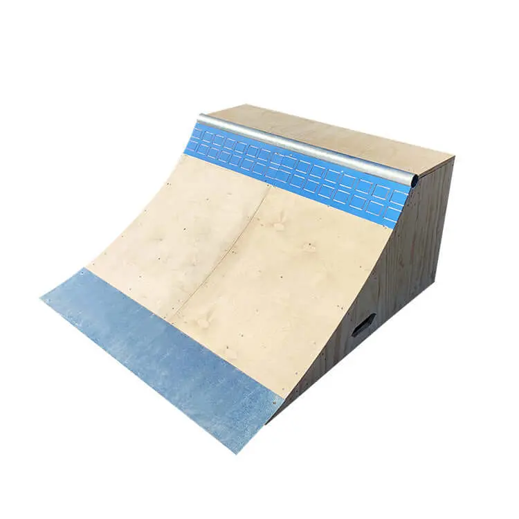 Blue Tile Quarterpipe By Brad Mcclain 1