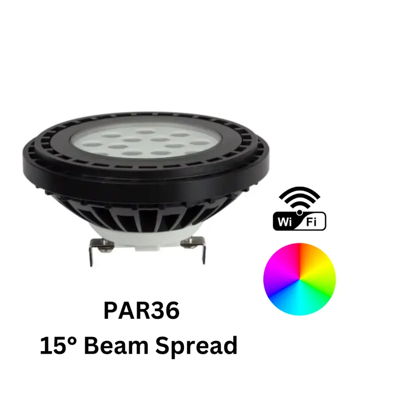 Brilliance - Chameleon Par36 Wifi Led Lamp (15 Degree) - Bri-Par36-Chm-9-Rgbw-15 1