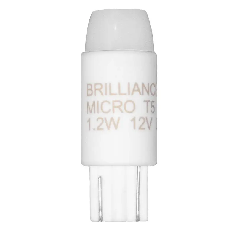 Brilliance - Micro T5 Wedge Led Bulb (1.2 Watt, 2700K) 1