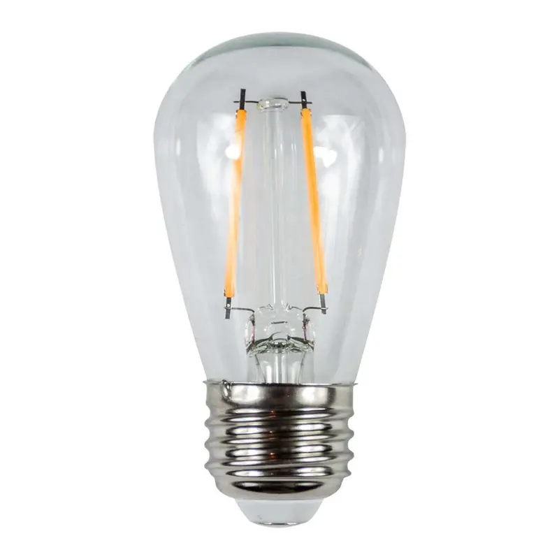 Brilliance - S14 Edge Filament Line Voltage Bulb (2.5 Watt, 2700K, 120Vac) 1