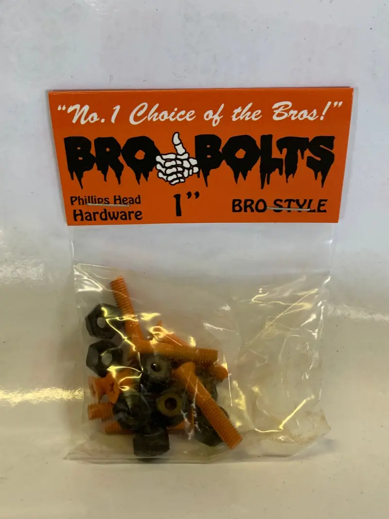 Bro Style 1" Phillips Bolts Orange 1