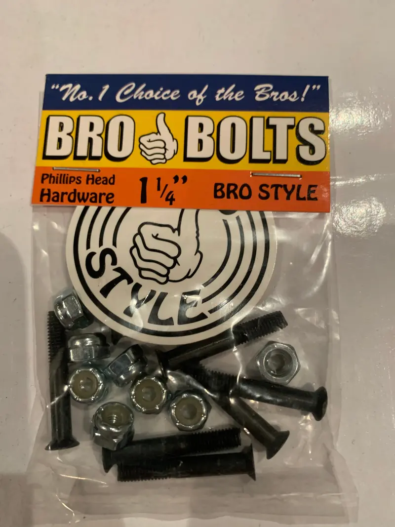Bro Style Bolts Phillips Head1 1/4" 1