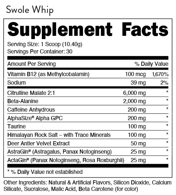 Bucked Up Pre Workout 19