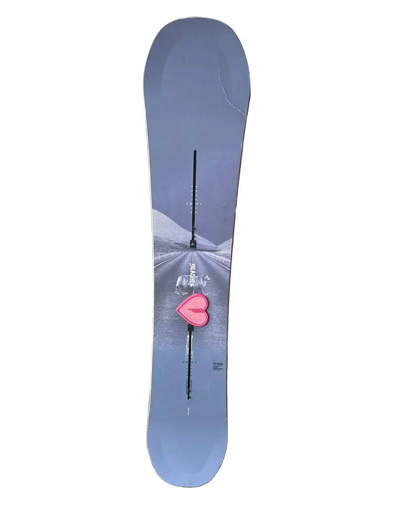 Burton Women's 148Cm Yeasayer Flat Top Snowboard - Used 1