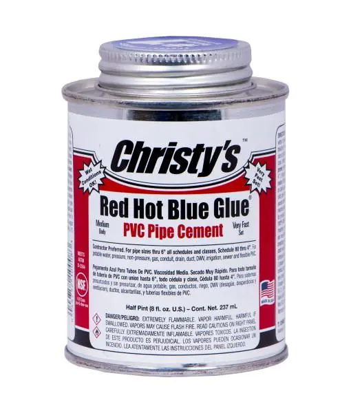 Christys - Red Hot Blue Glue (1/2 Pint) 1