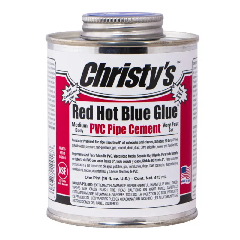 Christys - Red Hot Blue Glue (Pint) 1